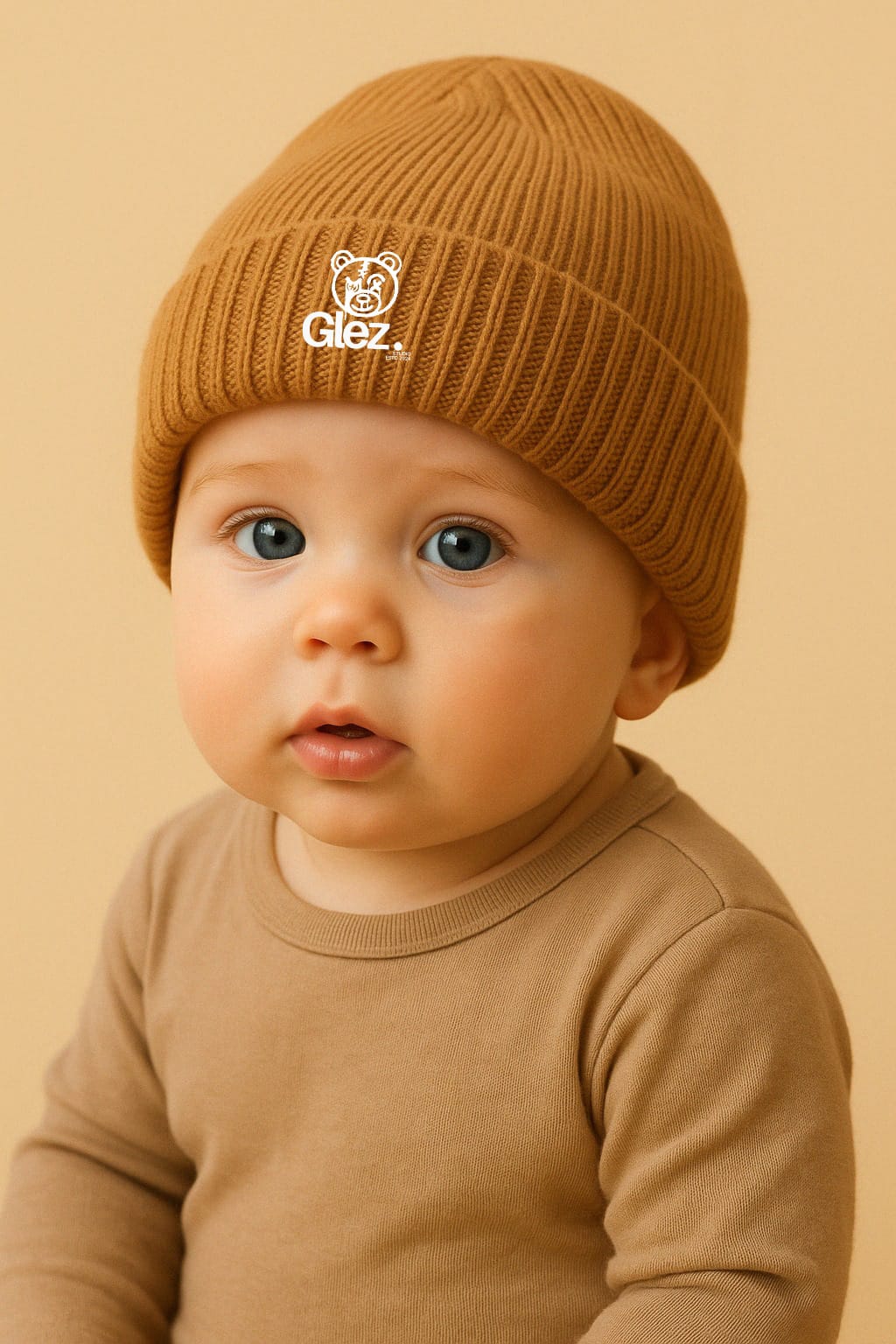 GLEZ Knit Mini – Gorro Básico Unicolor