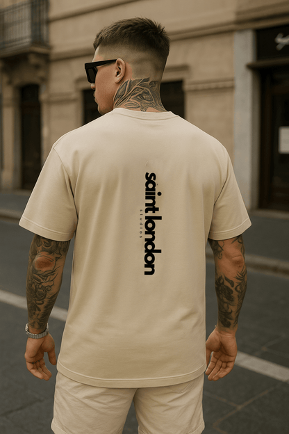 off-the-shoulder t-shirt x saint london studios - Saint London Studios