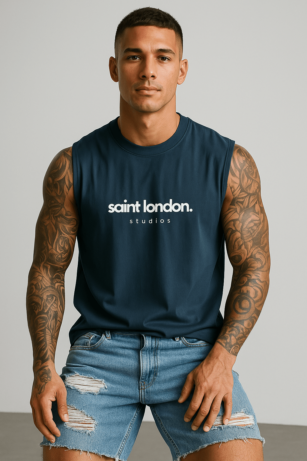 Hip Hop Street Style Tank by Saint London Studios - Saint London Studios