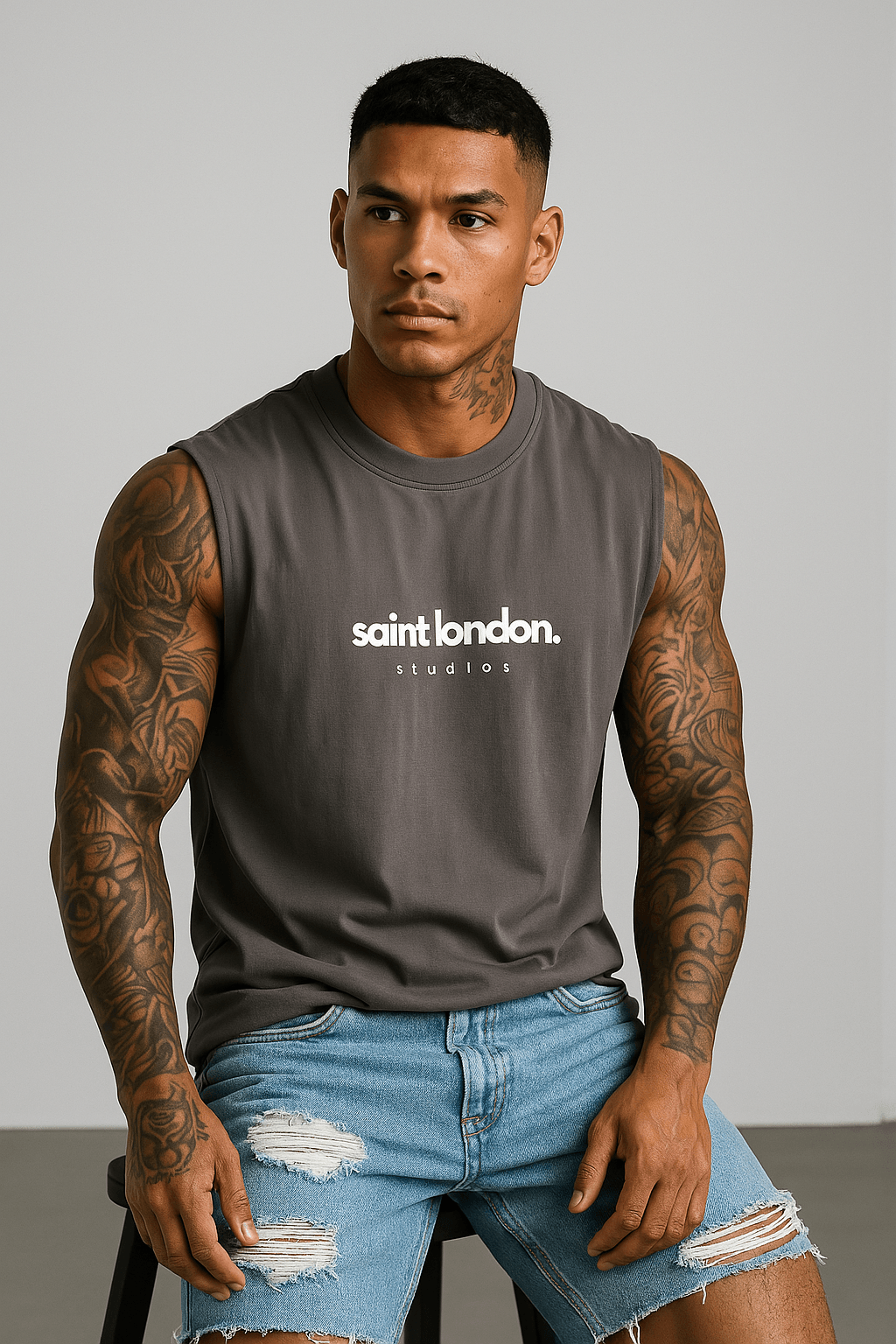 Hip Hop Street Style Tank by Saint London Studios - Saint London Studios