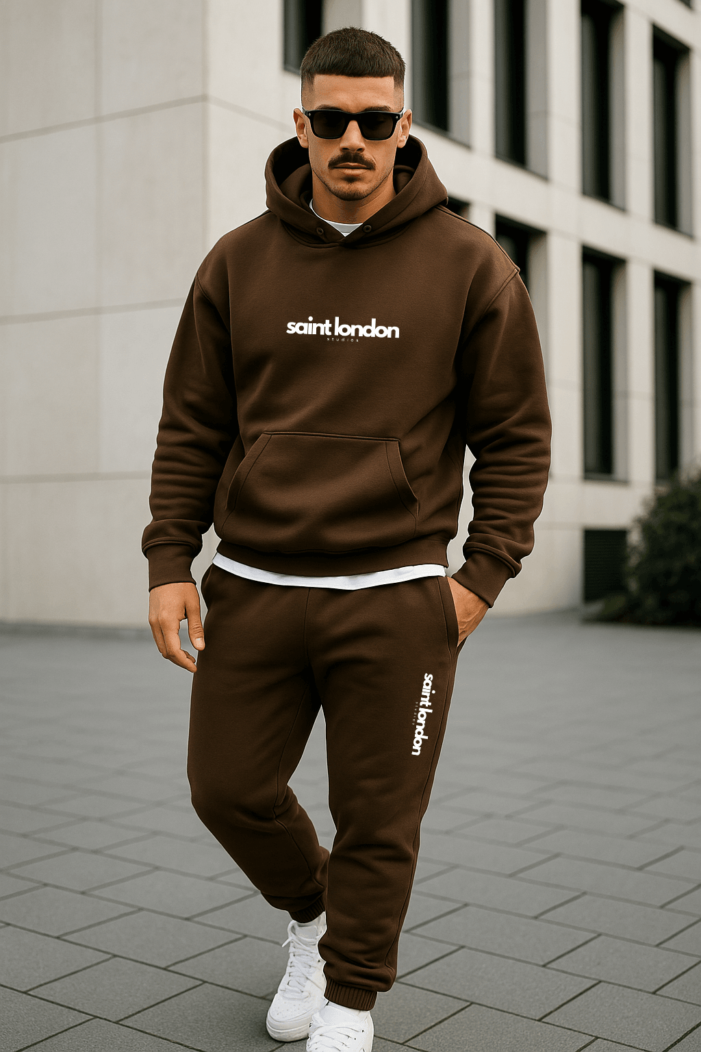 Saint London Tracksuit Brown - SL1 Classic by Saint London Studios - Saint London Studios