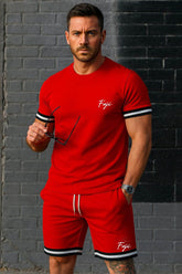 T-shirt and shorts set fuji - Saint London Studios