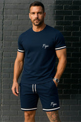 T-shirt and shorts set fuji - Saint London Studios
