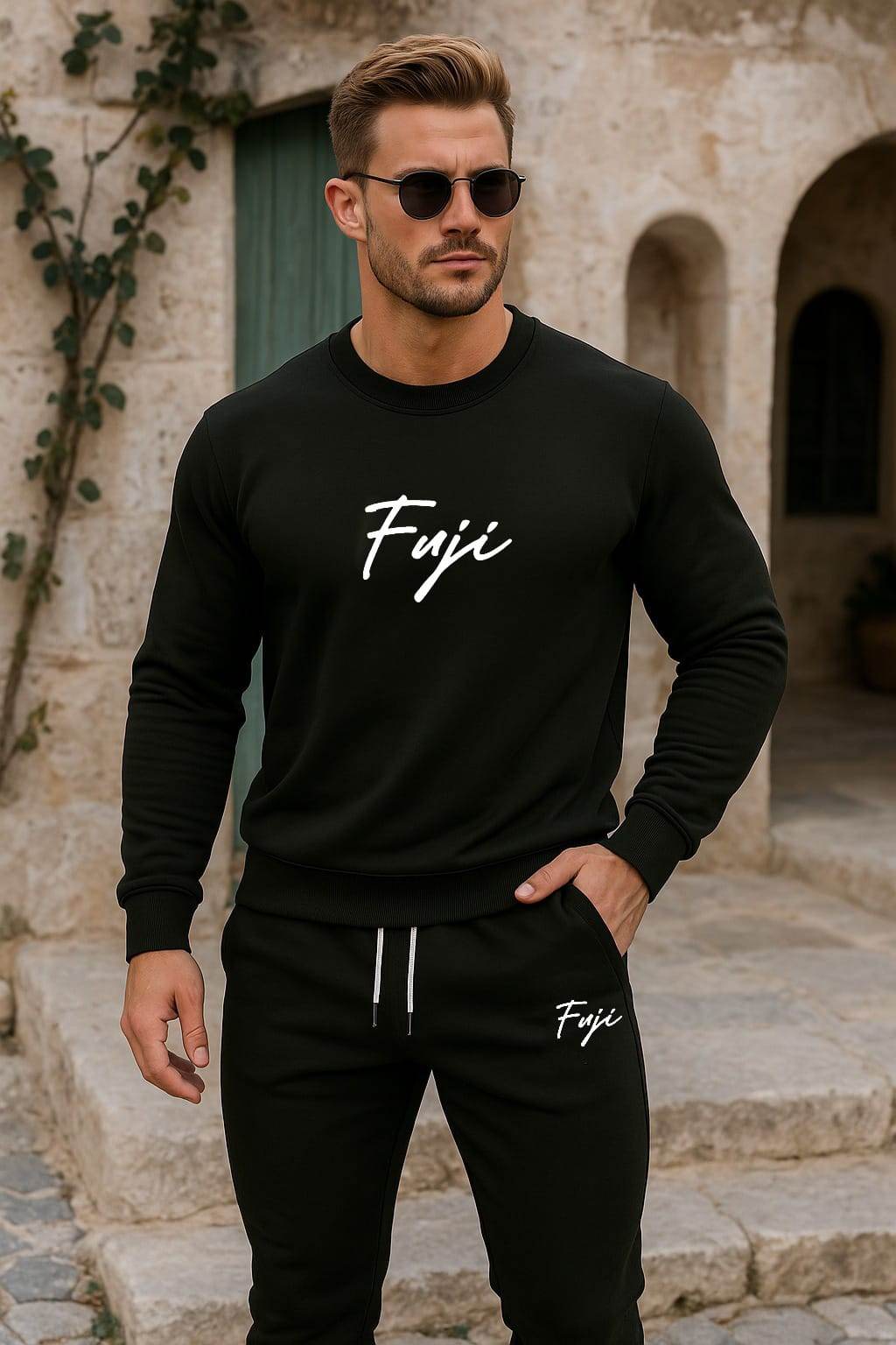 Sweatshirt and pants set fuji - Saint London Studios