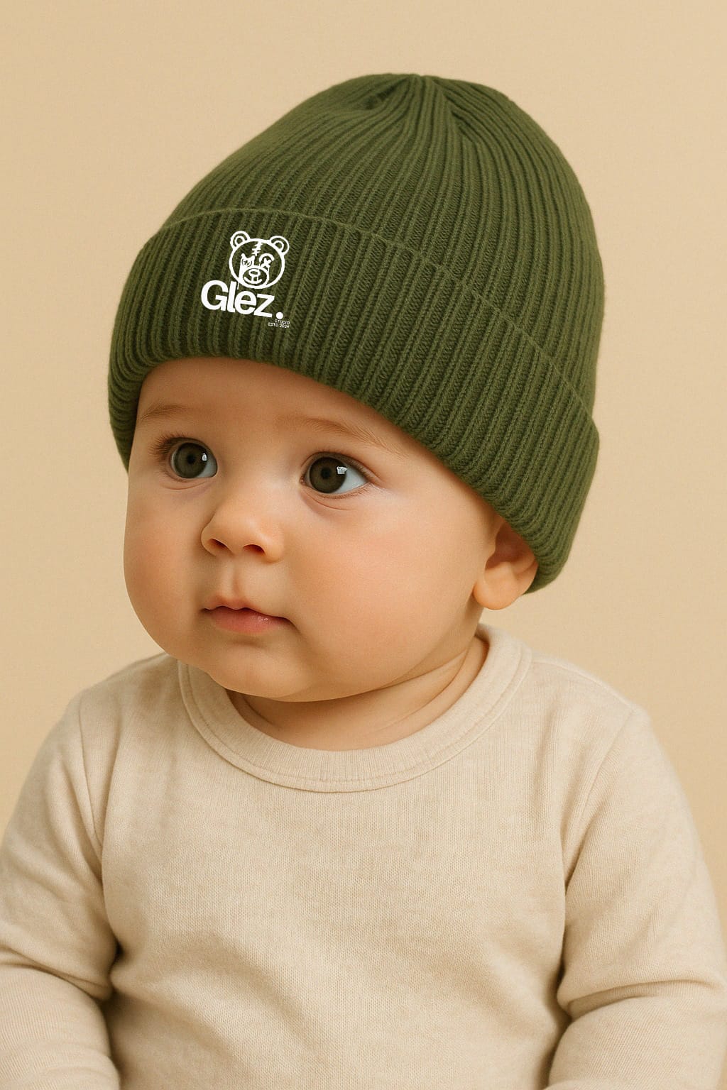 GLEZ Knit Mini – Gorro Básico Unicolor