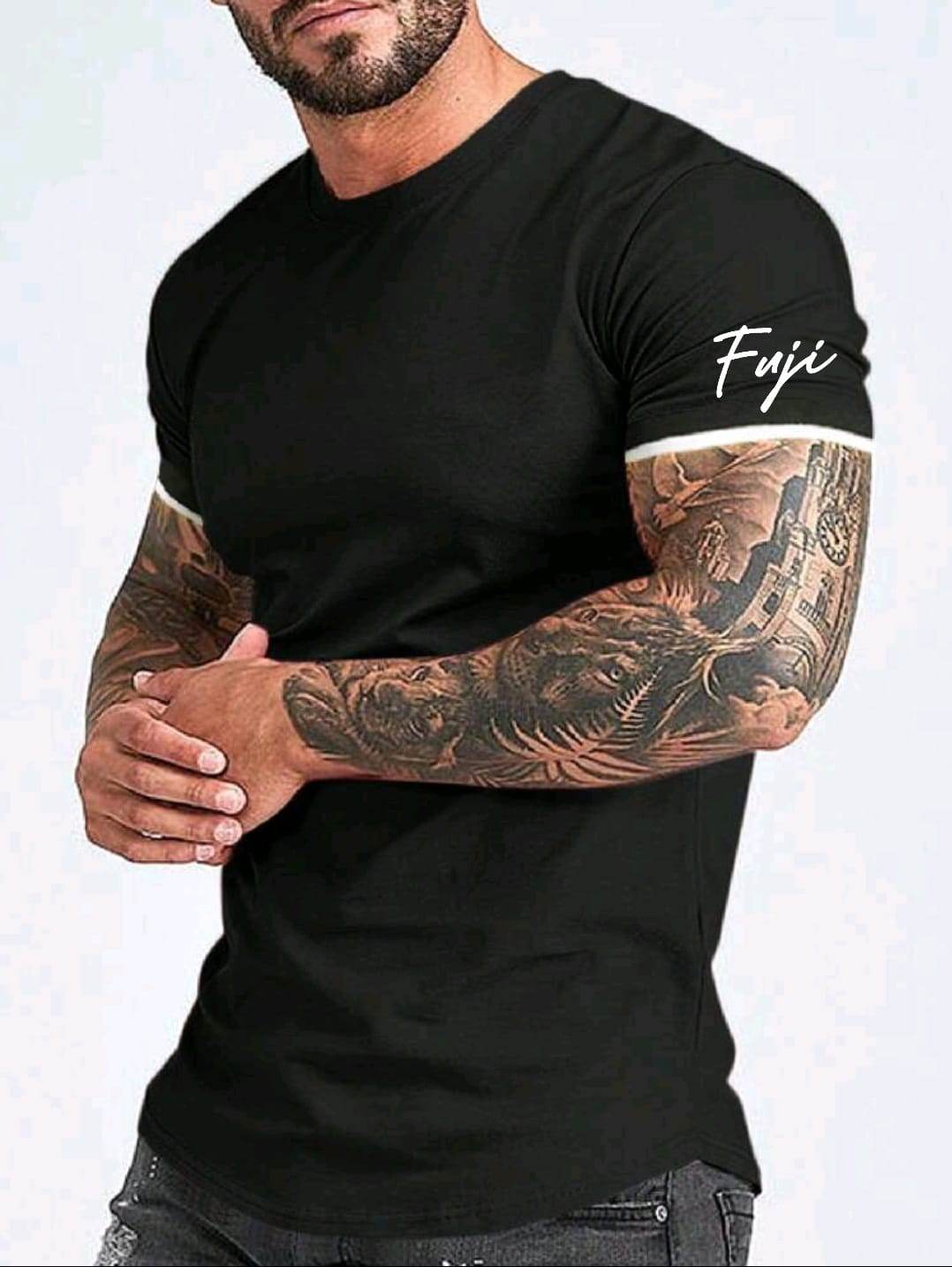 men casual t-shirt - fuji - Saint London Studios