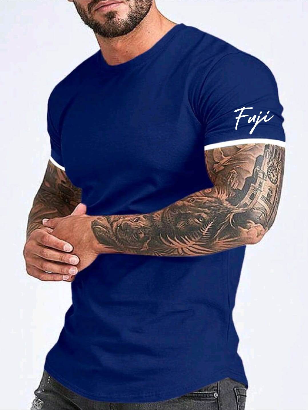 men casual t-shirt - fuji - Saint London Studios