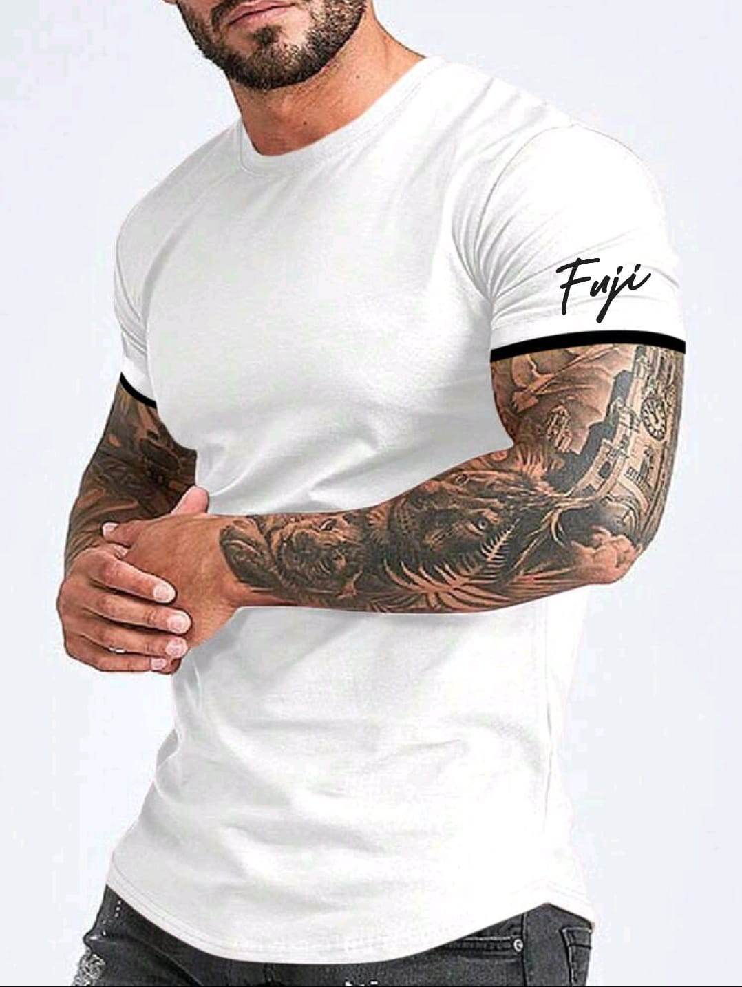 men casual t-shirt - fuji - Saint London Studios